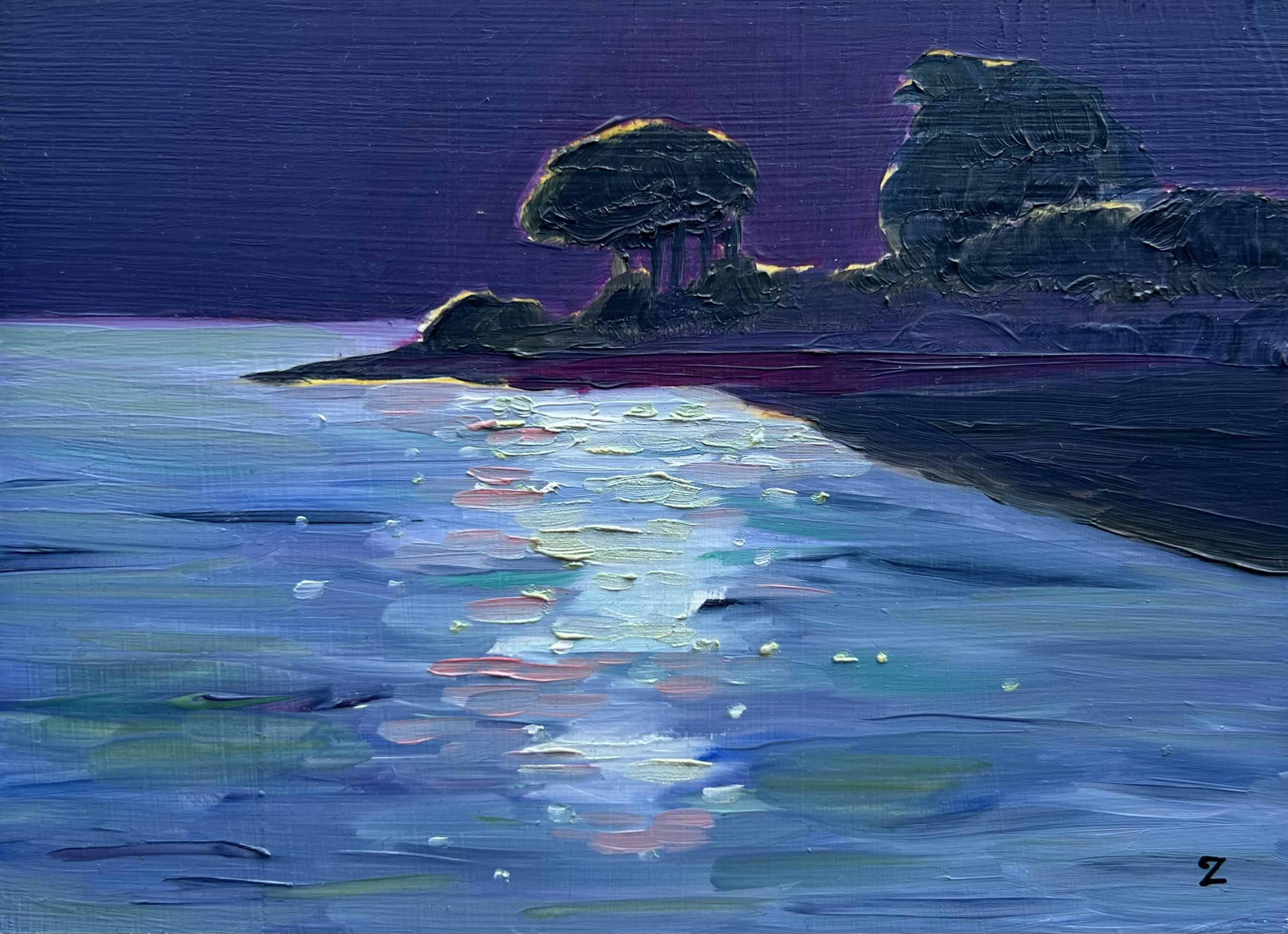 After the Sun Sets, the Glow Remains (Tomales Bay)